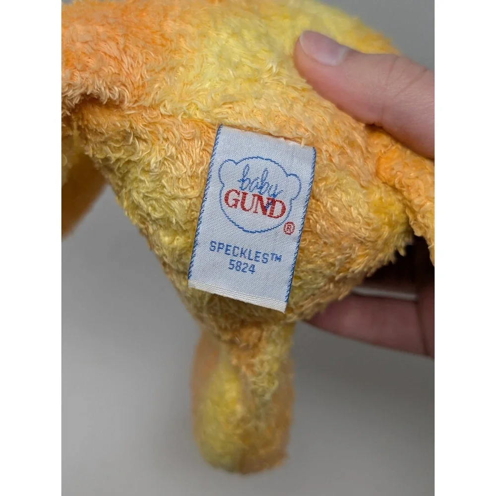 Vintage Baby Gund Speckles Giraffe Plush Stuffed Animal Toy Lovey 5824 Tie‎ Dye